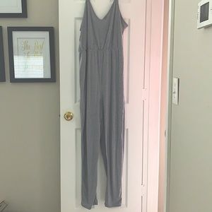 Gray jumpsuit